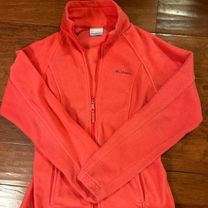 Columbia fleece zipper jacket